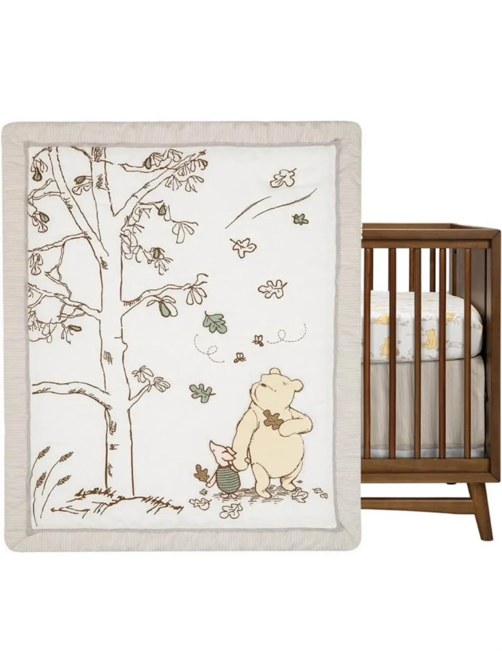 Lambs & Ivy Disney Baby Storytime Pooh Collection Crib Set